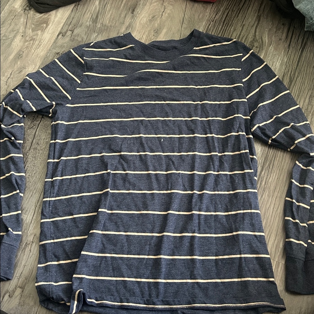Cat & Jack Dark Heather Long Sleeve Shirt